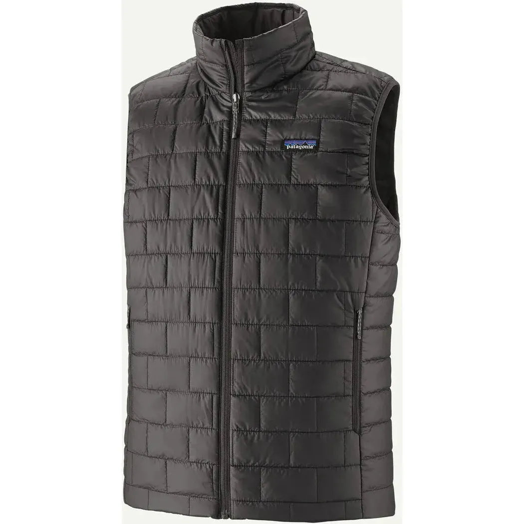 Patagonia Men's Nano Puff Vest-Men's - Clothing - Jackets & Vests-Patagonia-Black-M-Appalachian Outfitters