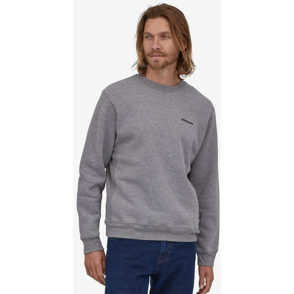 Men's P-6 Logo Uprisal Crew Sweatshirt-Men's - Clothing - Tops-Patagonia-Appalachian Outfitters