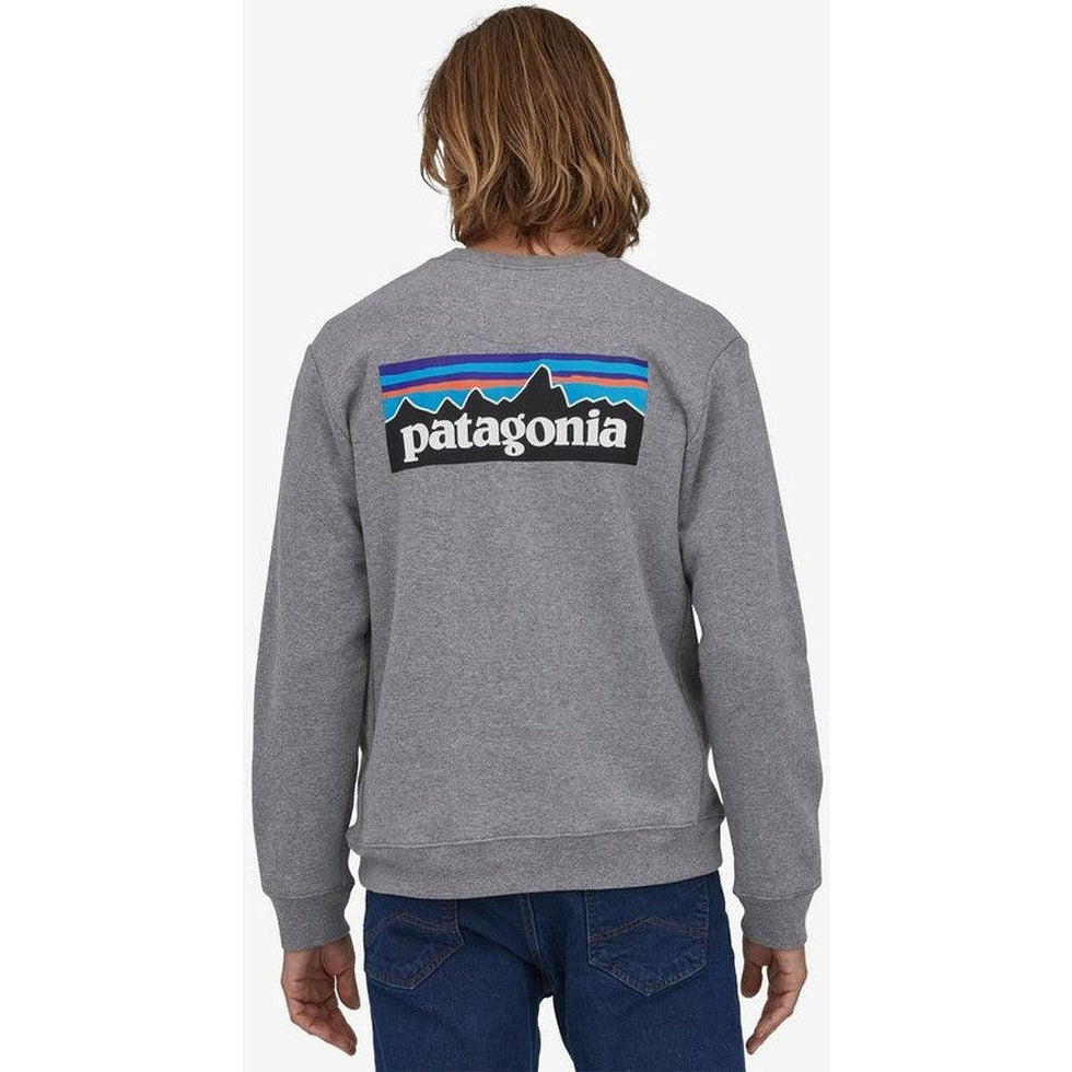 Men's P-6 Logo Uprisal Crew Sweatshirt-Men's - Clothing - Tops-Patagonia-Appalachian Outfitters