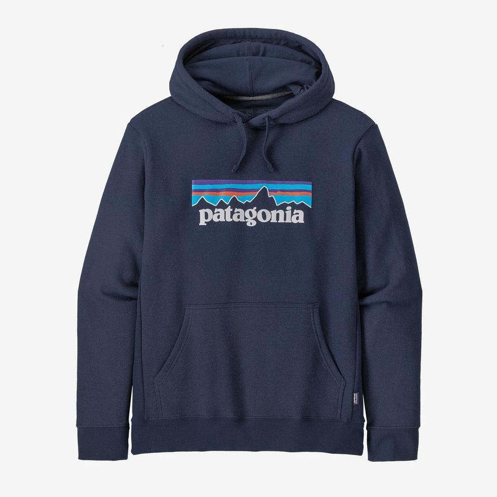 Men's P-6 Logo Uprisal Hoody-Men's - Clothing - Tops-Patagonia-New Navy-M-Appalachian Outfitters