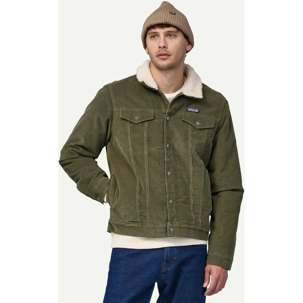 Patagonia Men's Pile Lined Trucker Jacket-Men's - Clothing - Jackets & Vests-Patagonia-Appalachian Outfitters
