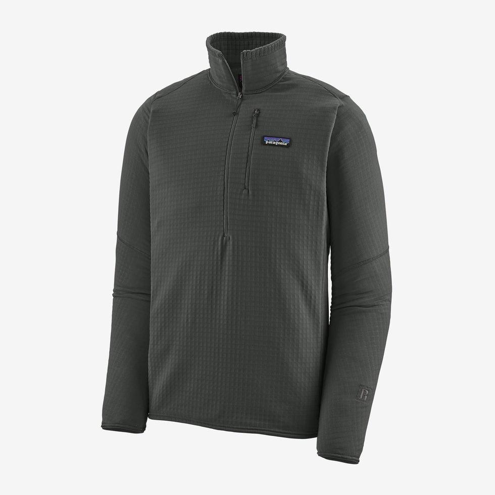 Men's R1 Fleece Pullover-Men's - Clothing - Tops-Patagonia-Forge Grey-M-Appalachian Outfitters