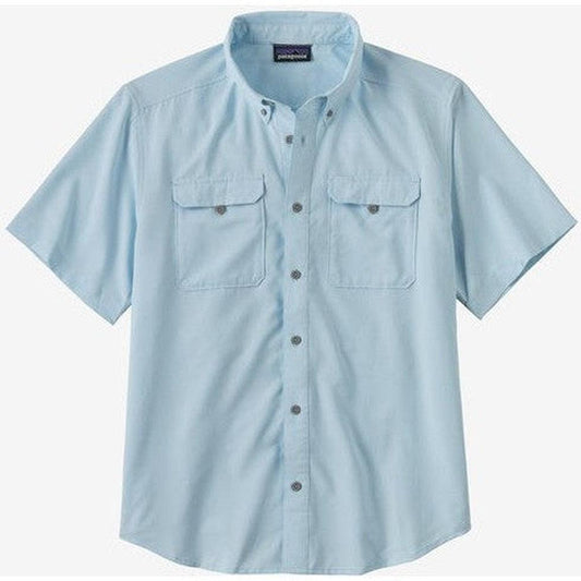 Patagonia Men's Self Guided Hike Shirt-Men's - Clothing - Tops-Patagonia-Chilled Blue-M-Appalachian Outfitters