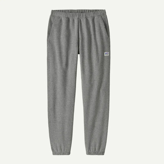 Patagonia Men's Shop Sticker Uprisal Sweatpants-Men's - Clothing - Tops-Patagonia-Gravel Heather-S-Appalachian Outfitters