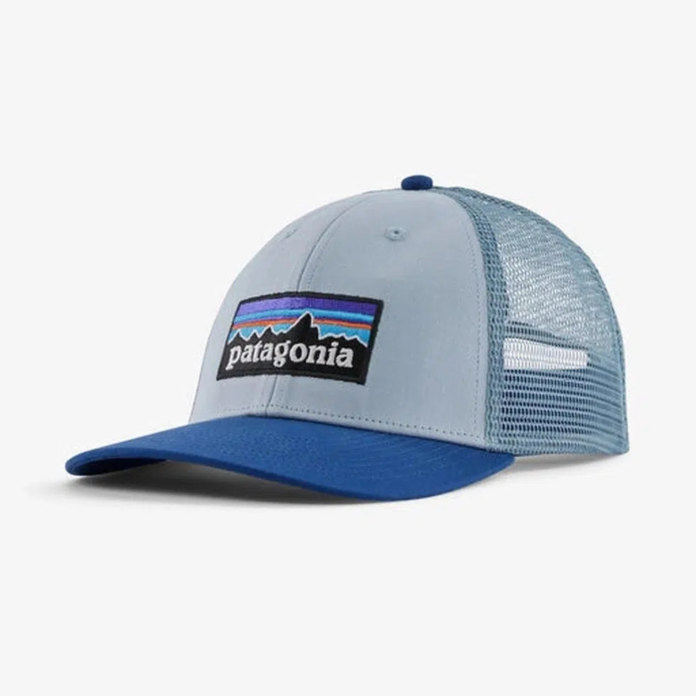 P-6 Logo LoPro Trucker Hat-Accessories - Hats - Unisex-Patagonia-Steam Blue-Appalachian Outfitters