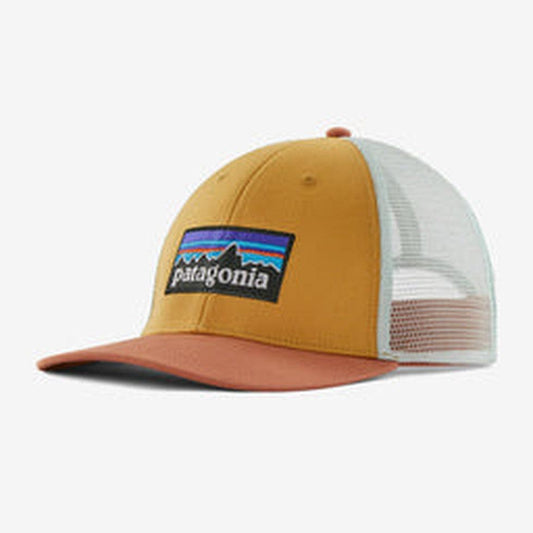 Patagonia P-6 Logo LoPro Trucker Hat-Accessories - Hats - Unisex-Patagonia-Pufferfish Gold-Appalachian Outfitters