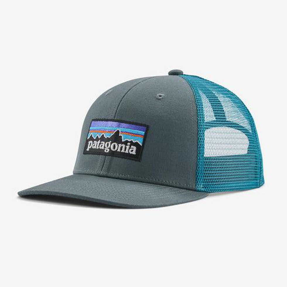 P-6 Logo Trucker Hat-Accessories - Hats - Unisex-Patagonia-Nouveau Green-Appalachian Outfitters