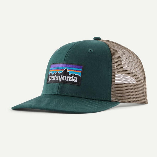 Patagonia P-6 Logo Trucker Hat-Accessories - Hats - Unisex-Patagonia-Cascade Green-Appalachian Outfitters