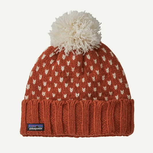 Patagonia Snowbelle Beanie-Accessories - Hats - Unisex-Patagonia-Offset Dot: Burnished Red-Appalachian Outfitters