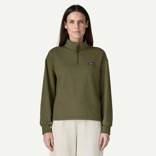 Patagonia Women's Ahnya P/O-Women's - Clothing - Tops-Patagonia-Basin Green-S-Appalachian Outfitters