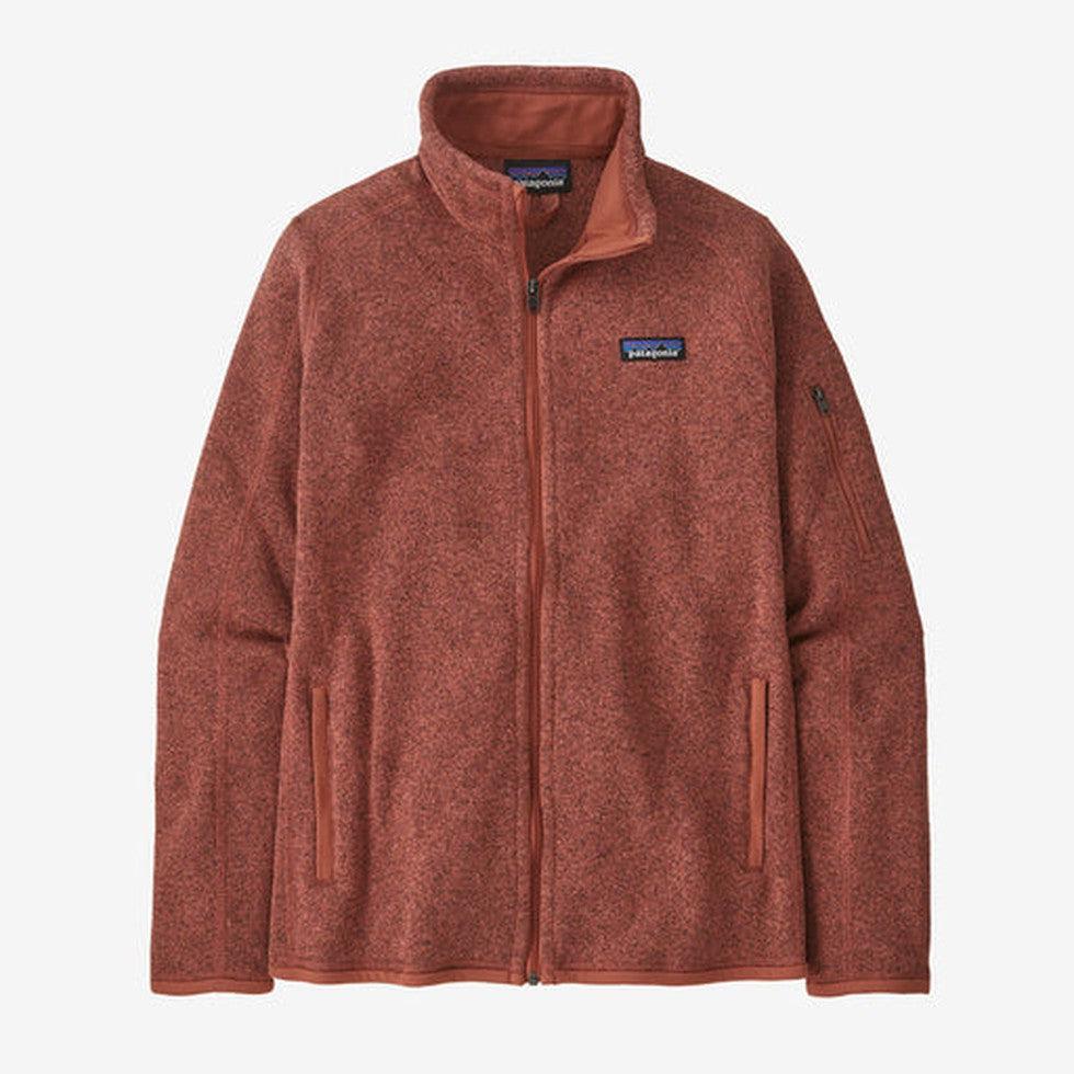 Patagonia Women's Better Sweater Jacket-Women's - Clothing - Tops-Patagonia-Burl Red-S-Appalachian Outfitters