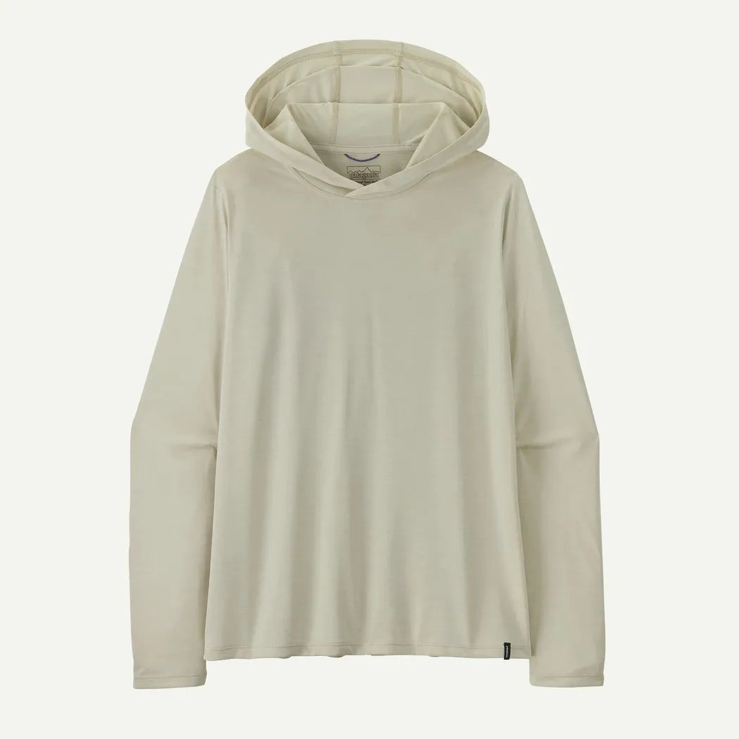 Patagonia Women's Cap Cool Daily Hoody-Women's - Clothing - Tops-Patagonia-Dino White-S-Appalachian Outfitters