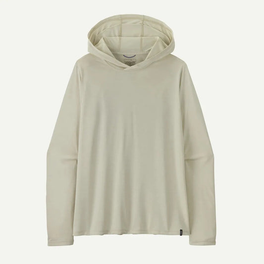 Patagonia Women's Cap Cool Daily Hoody-Women's - Clothing - Tops-Patagonia-Dino White-S-Appalachian Outfitters