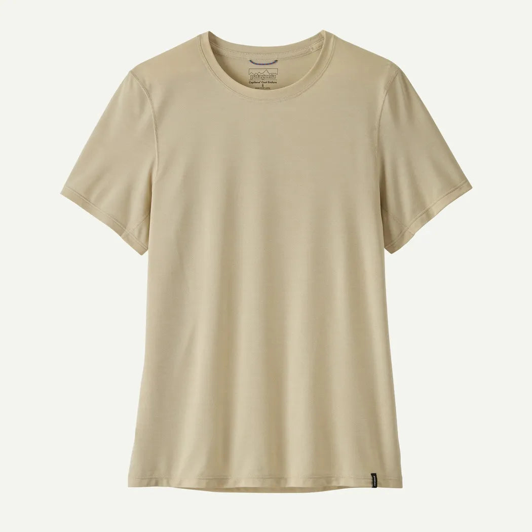 Patagonia Women's Cap Cool Ultra Shirt-Women's - Clothing - Tops-Patagonia-Pumice - Dyno White X-Dye-XS-Appalachian Outfitters