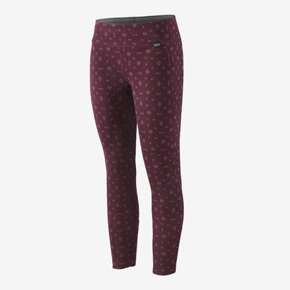 Women's Cap Midweight Bottoms-Women's - Clothing - Baselayer-Patagonia-Fire Floral: Night Plum-XS-Appalachian Outfitters