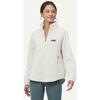 Patagonia Women's Classic Microdini Fleece Jacket-Women's - Clothing - Jackets & Vests-Patagonia-Birch White-S-Appalachian Outfitters
