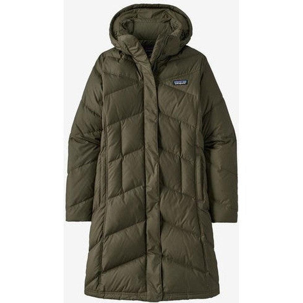 Women's Down With It Parka-Women's - Clothing - Jackets & Vests-Patagonia-Basin Green-S-Appalachian Outfitters