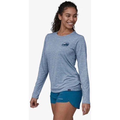 Women's Long Sleeve Capeline Cool Daily Graphic Shirt-Women's - Clothing - Tops-Patagonia-Appalachian Outfitters