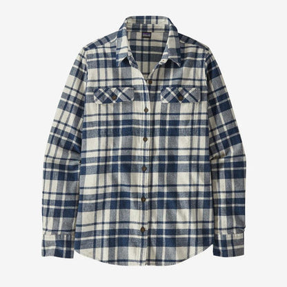 Patagonia Women's Long Sleeve Organic Cotton Midweight Fjord Flannel Shirt-Women's - Clothing - Tops-Patagonia-Appalachian Outfitters