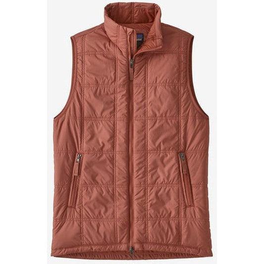 Women's Lost Canyon Vest-Women's - Clothing - Tops-Patagonia-Burl Red-S-Appalachian Outfitters