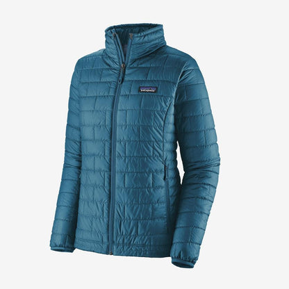 Women's Nano Puff Jacket-Women's - Clothing - Jackets & Vests-Patagonia-Wavy Blue-S-Appalachian Outfitters