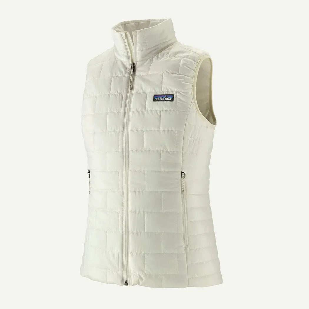 Patagonia Women's Nano Puff Vest-Women's - Clothing - Jackets & Vests-Patagonia-Birch White-S-Appalachian Outfitters