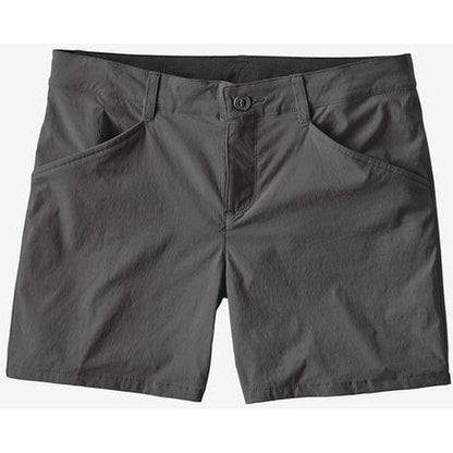 Women's Quandary Shorts - 5 in-Women's - Clothing - Bottoms-Patagonia-Forge Grey-2-Appalachian Outfitters