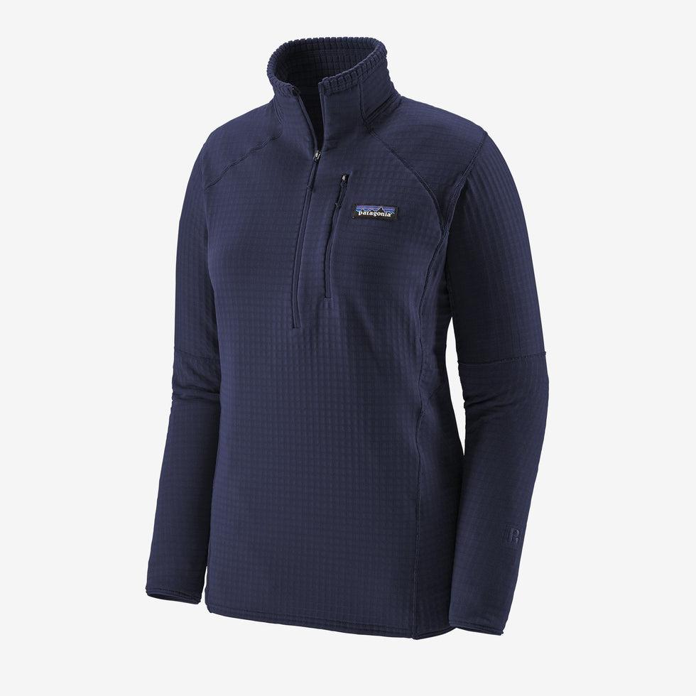 Women's R1 Fleece Pullover-Women's - Clothing - Tops-Patagonia-Classic Navy-S-Appalachian Outfitters