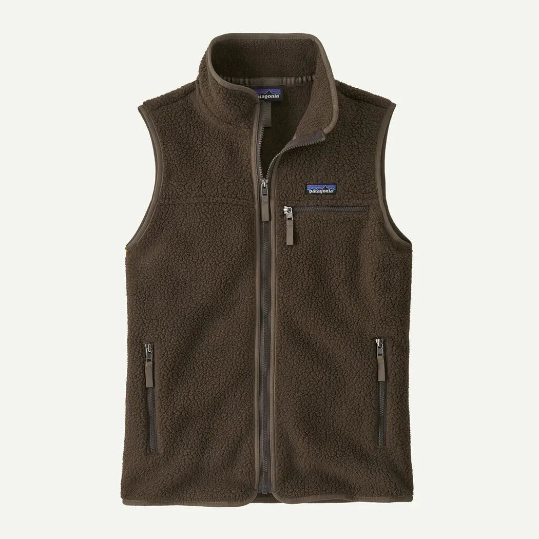 Patagonia Women's Retro Pile Vest-Women's - Clothing - Jackets & Vests-Patagonia-Otter Brown-S-Appalachian Outfitters