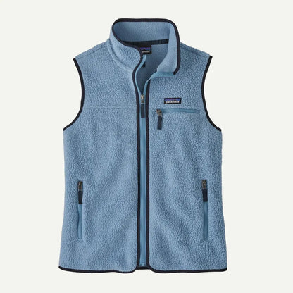 Patagonia Women's Retro Pile Vest-Women's - Clothing - Jackets & Vests-Patagonia-Barnacle Blue-S-Appalachian Outfitters