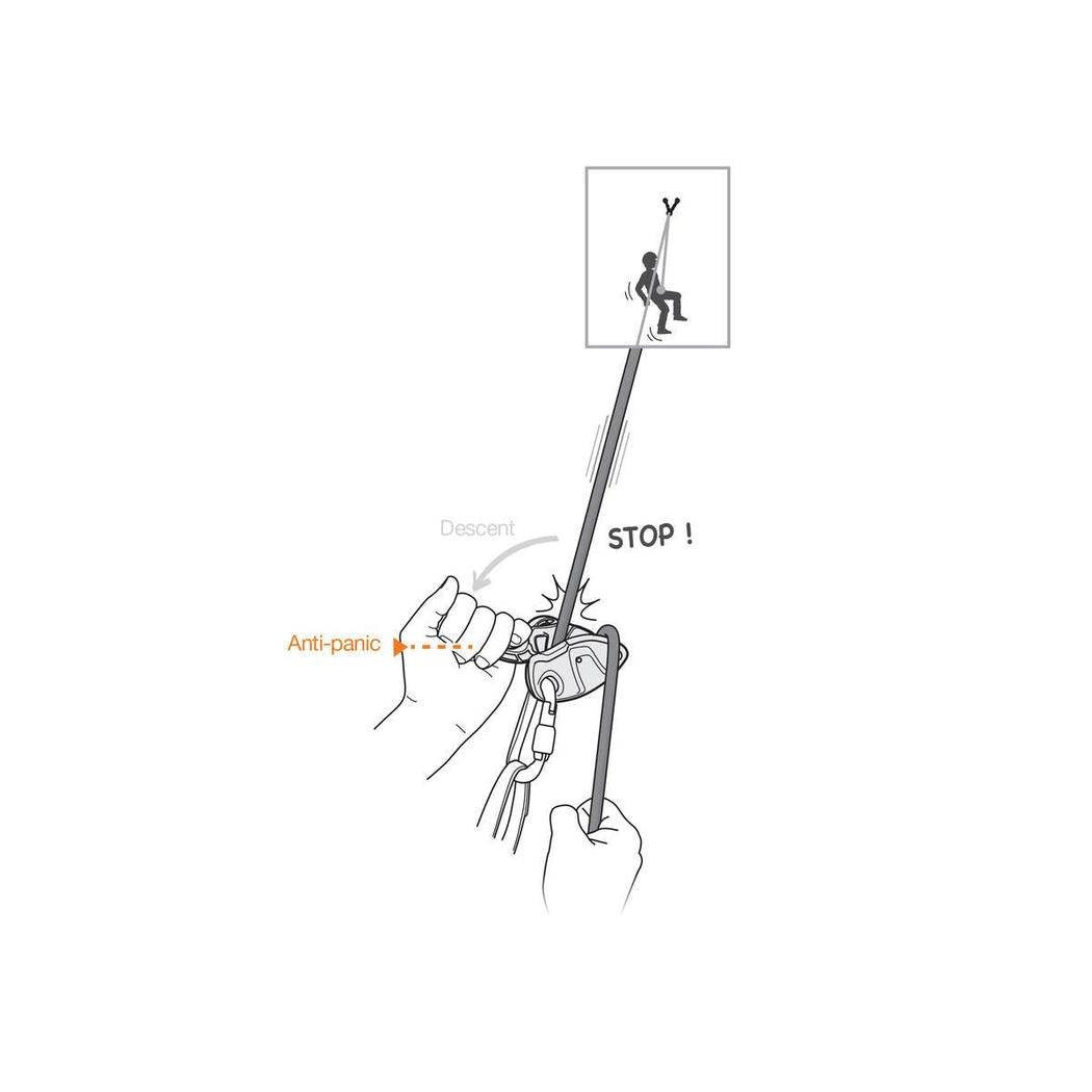 Petzl Grigri +-Climbing - Hardware - Belay and Rappel-Petzl-Appalachian Outfitters