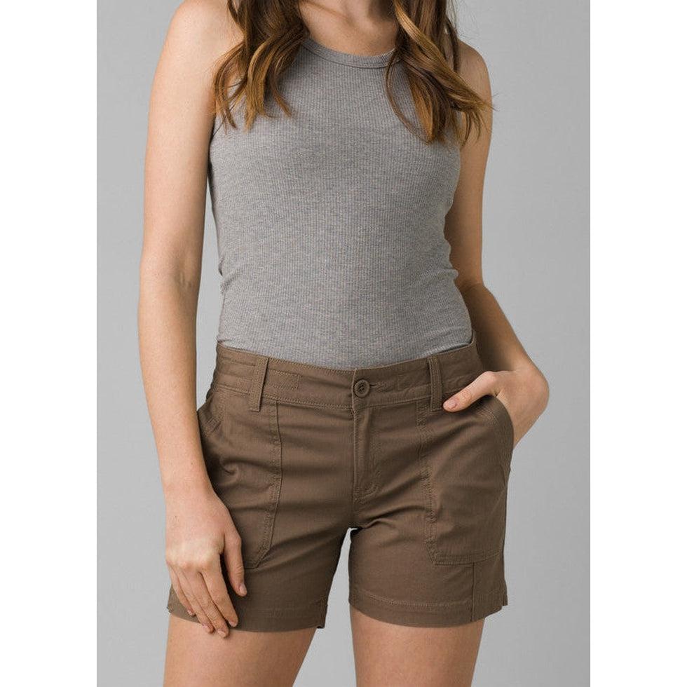 Elle Short-Women's - Clothing - Bottoms-Prana-Mud-4-Appalachian Outfitters