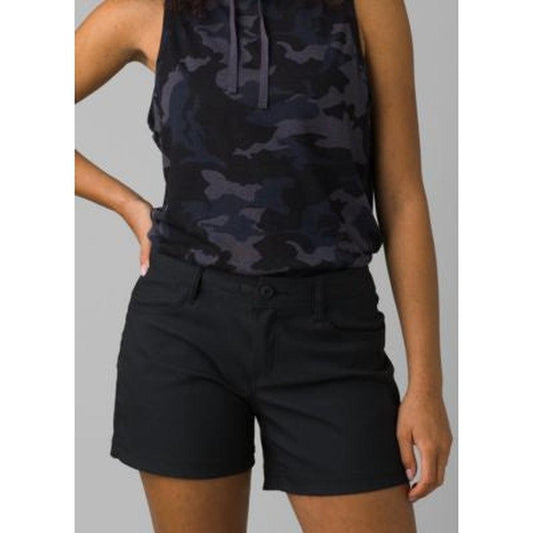 Halle Short II-Women's - Clothing - Bottoms-Prana-Black-2-Appalachian Outfitters