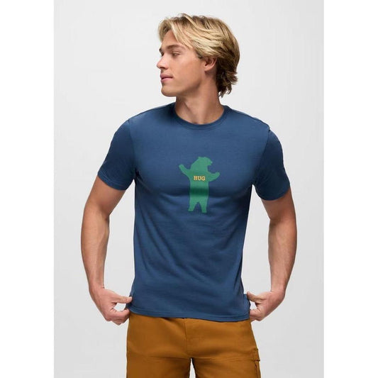 Prana Men's Bear Squeeze Journeyman SS Tee-Men's - Clothing - Tops-Prana-Bluff Blue-M-Appalachian Outfitters