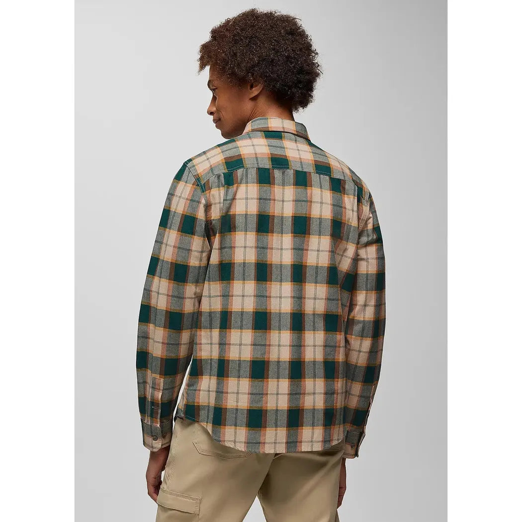 Prana Men's Dolberg Flannel Shirt-Men's - Clothing - Tops-Prana-Appalachian Outfitters