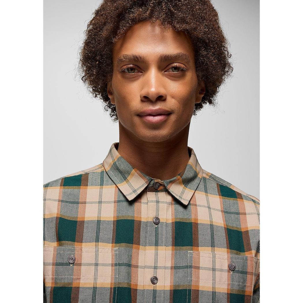 Prana Men's Dolberg Flannel Shirt-Men's - Clothing - Tops-Prana-Appalachian Outfitters