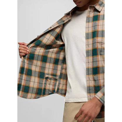 Prana Men's Dolberg Flannel Shirt-Men's - Clothing - Tops-Prana-Appalachian Outfitters