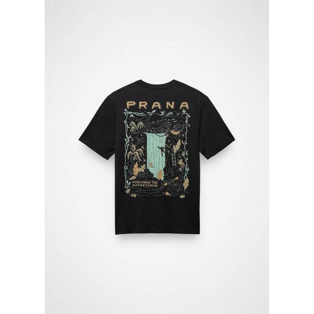 Prana Men's Everyday Paradise Creek SS Tee-Men's - Clothing - Tops-Prana-Black-M-Appalachian Outfitters