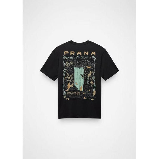 Prana Men's Everyday Paradise Creek SS Tee-Men's - Clothing - Tops-Prana-Black-M-Appalachian Outfitters