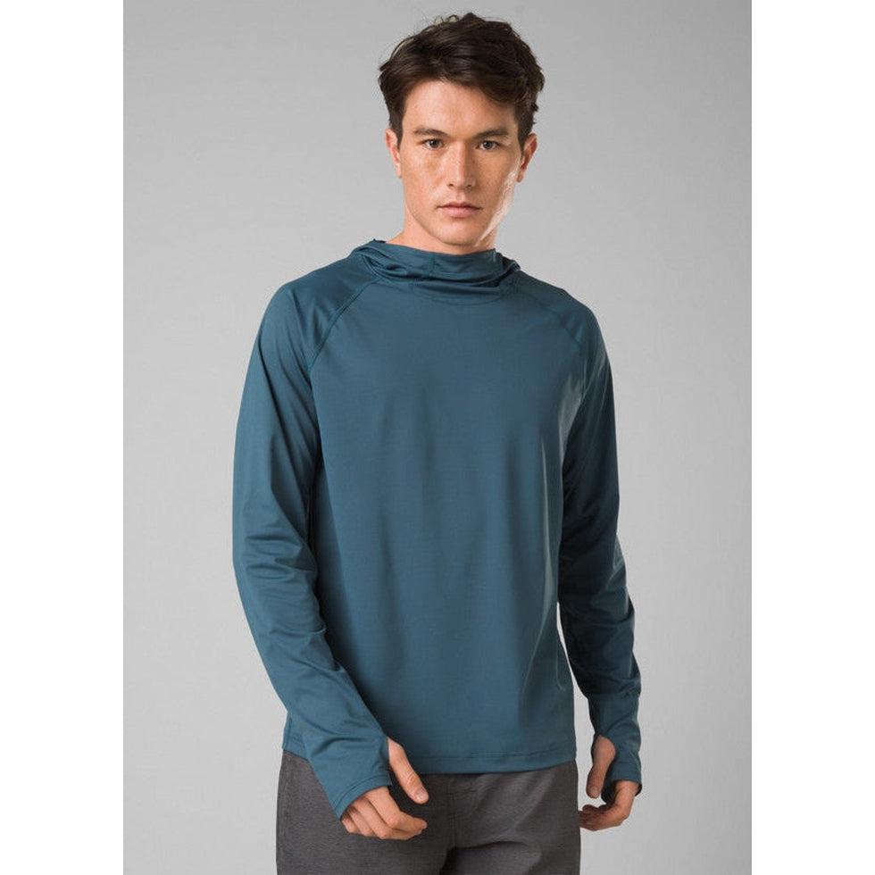 Men's Lost Sol Hoodie-Men's - Clothing - Tops-Prana-Bluefin-M-Appalachian Outfitters