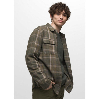 Men's Westbrook Flannel Shirt-Men's - Clothing - Jackets & Vests-Prana-Peat-M-Appalachian Outfitters