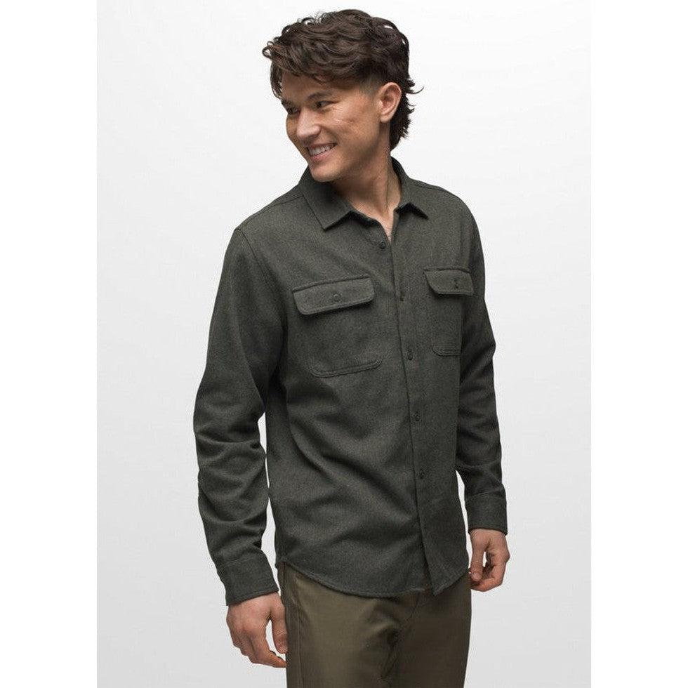Men's Westbrook Flannel Shirt-Men's - Clothing - Jackets & Vests-Prana-Evergreen-M-Appalachian Outfitters