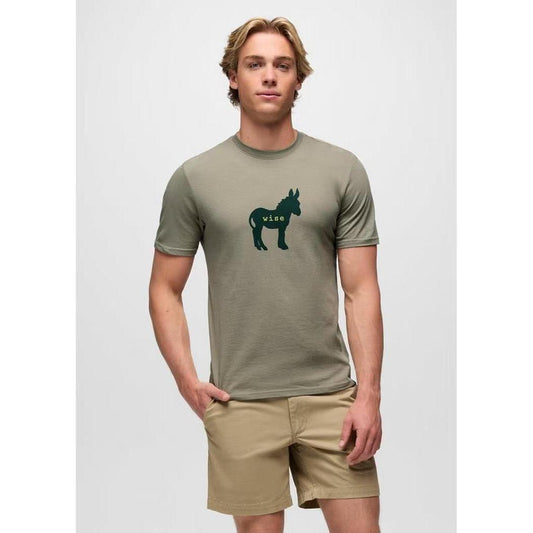 Prana Men's WiseA Journeyman SS Tee-Men's - Clothing - Tops-Prana-Sage-M-Appalachian Outfitters