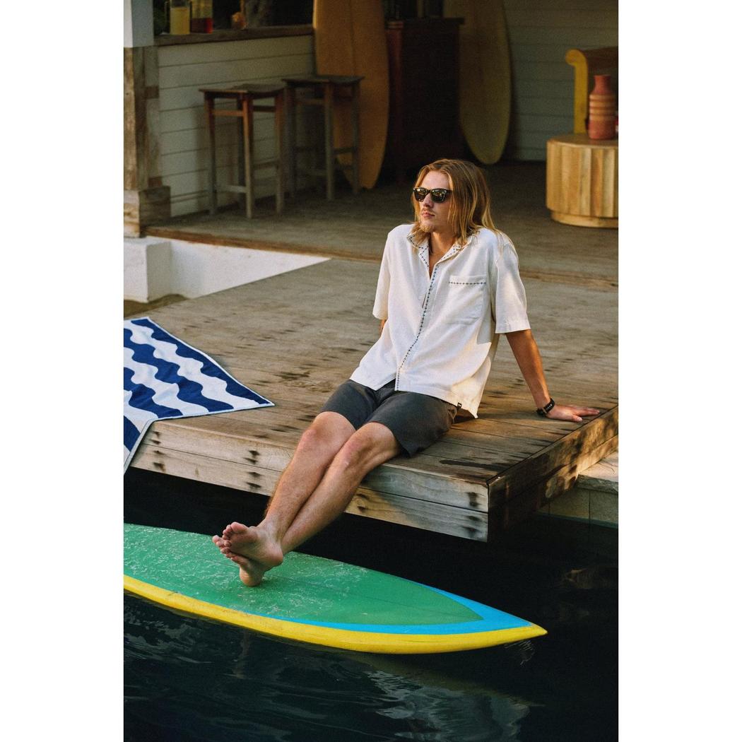 Prana Sample - Men's Del Norte Short Sleeve Shirt-Men's - Clothing - Tops-Prana-Appalachian Outfitters