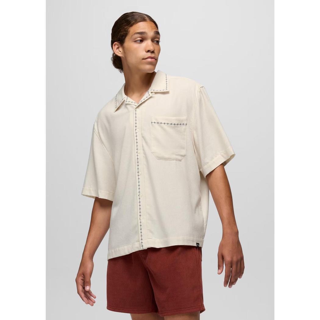 Prana Sample - Men's Del Norte Short Sleeve Shirt-Men's - Clothing - Tops-Prana-Appalachian Outfitters