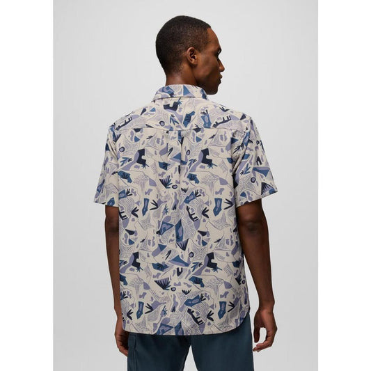 Prana Sample - Men's Hybridizer Short Sleeve Shirt-Men's - Clothing - Tops-Prana-Appalachian Outfitters