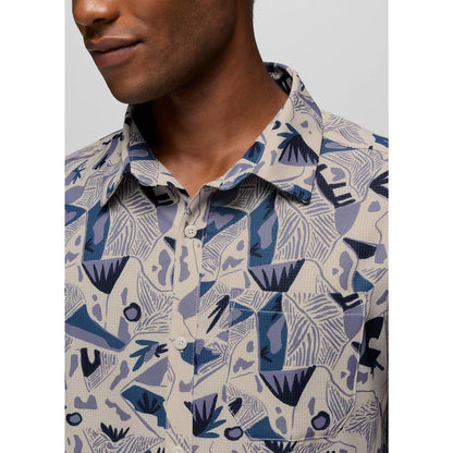 Prana Sample - Men's Hybridizer Short Sleeve Shirt-Men's - Clothing - Tops-Prana-Appalachian Outfitters
