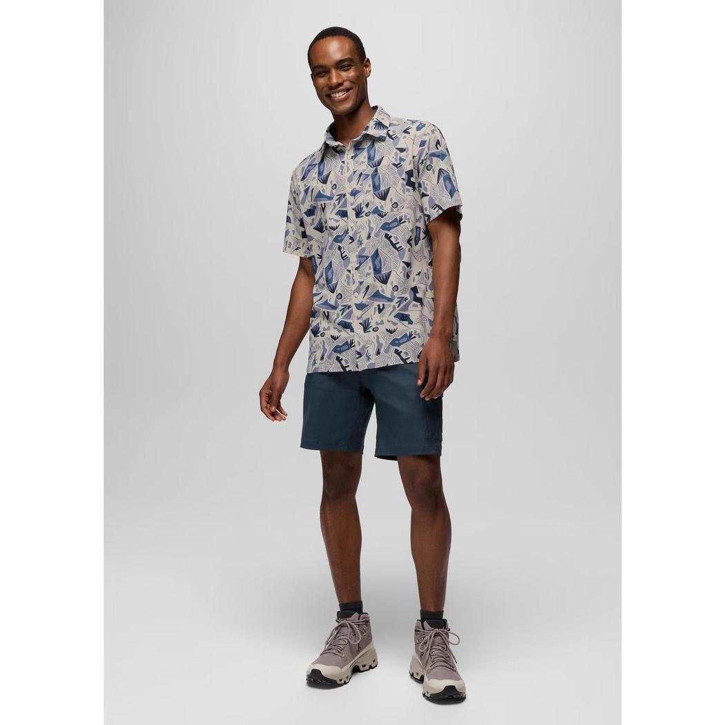 Prana Sample - Men's Hybridizer Short Sleeve Shirt-Men's - Clothing - Tops-Prana-Appalachian Outfitters