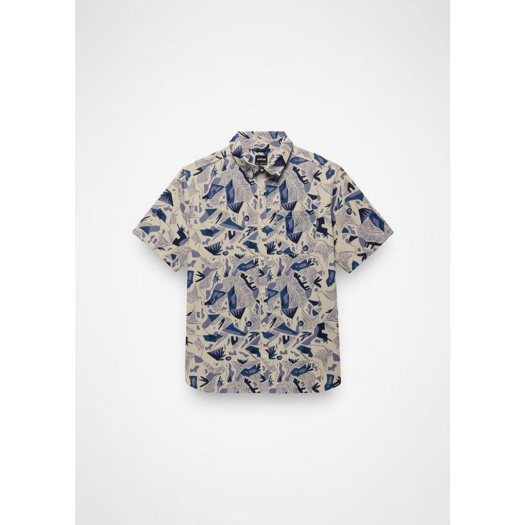 Prana Sample - Men's Hybridizer Short Sleeve Shirt-Men's - Clothing - Tops-Prana-Appalachian Outfitters