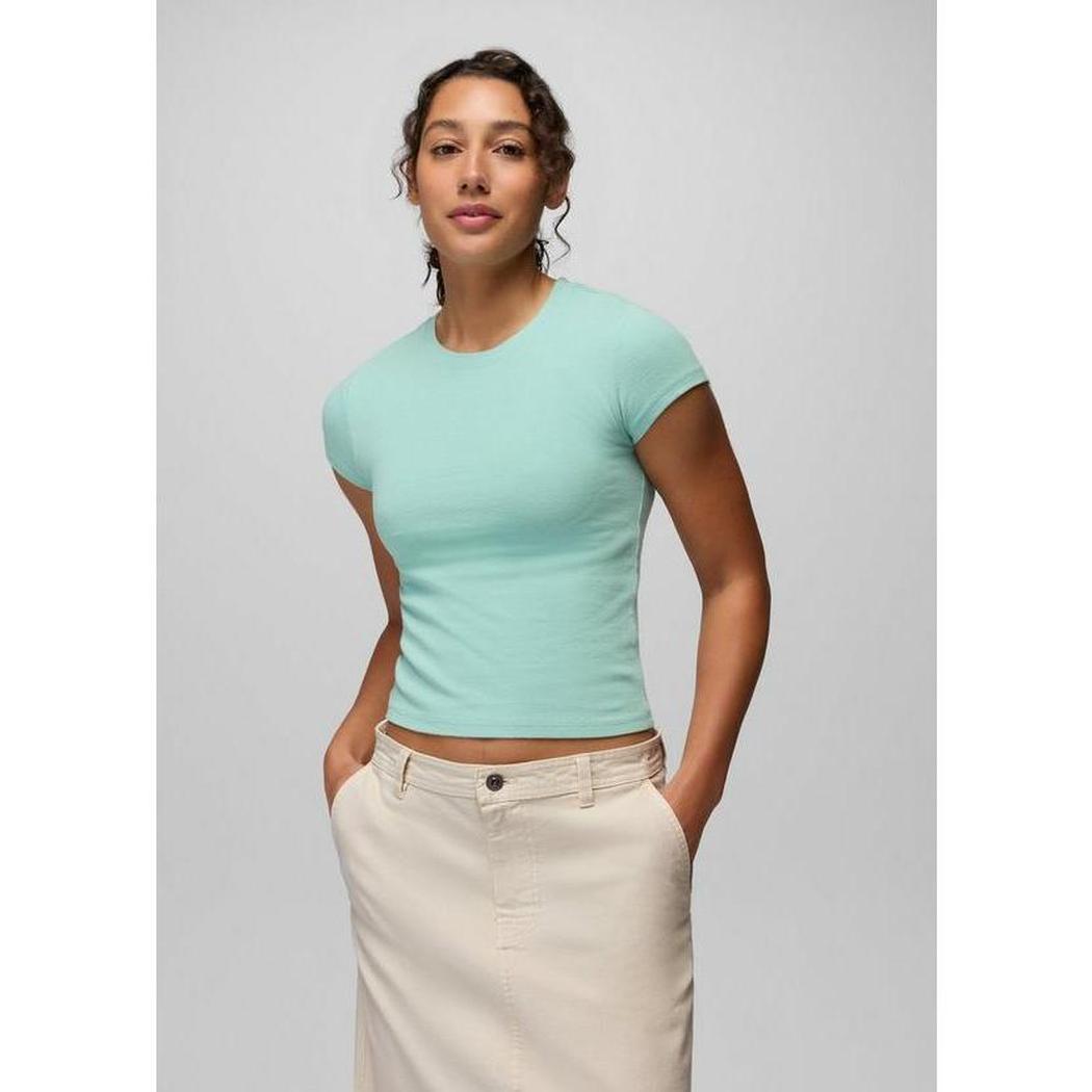 Prana Sample - Women's Lotus Short Sleeve Tee-Women's - Clothing - Tops-Prana-Appalachian Outfitters